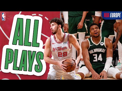 Şengün & Giannis provide INCREDIBLE battle! | All Plays as the Rockets & Bucks go head-to-head ?