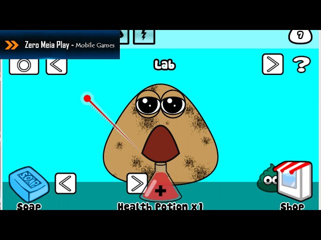 Joguinho do Pou - Cuidando do Pou - Video para crianças de 2 e 3 anos - Jogo  Infantil - Kids Game 