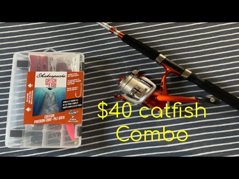 Shakespeare Catch More Fish Inshore Spinning Rod and Reel Combo