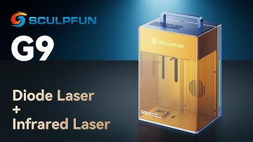 Illuminate Your Creativity with the Sculpfun G9 Dual Laser Engraving Machine | Desktop Laser