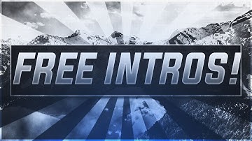How To Make An Intro For Your YouTube Video for FREE! (2017/2018)