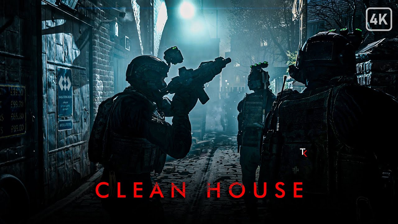 Clean House - The Most REALISTIC MISSION in Call of Duty [4K UHD 60FPS ...