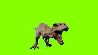 Juric World Evolution Rexy Green Screen No Sound