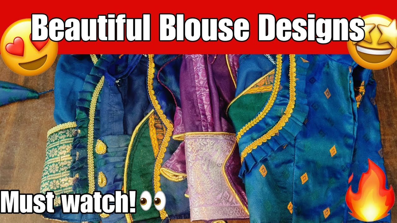 Kathpadri Beautiful Blouse Designs | Easy & Beautiful Ideas For Tailors ✨