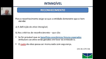 Como deve ser formado o grupo intangível?