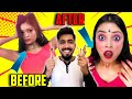 My boyfriend does my makeup  disaster   makeup prank  ishqueen vlogs