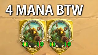 Here is what you can do with 4 mana in Hearthstone