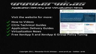 How to install and configure Citrix XenApp 6.5