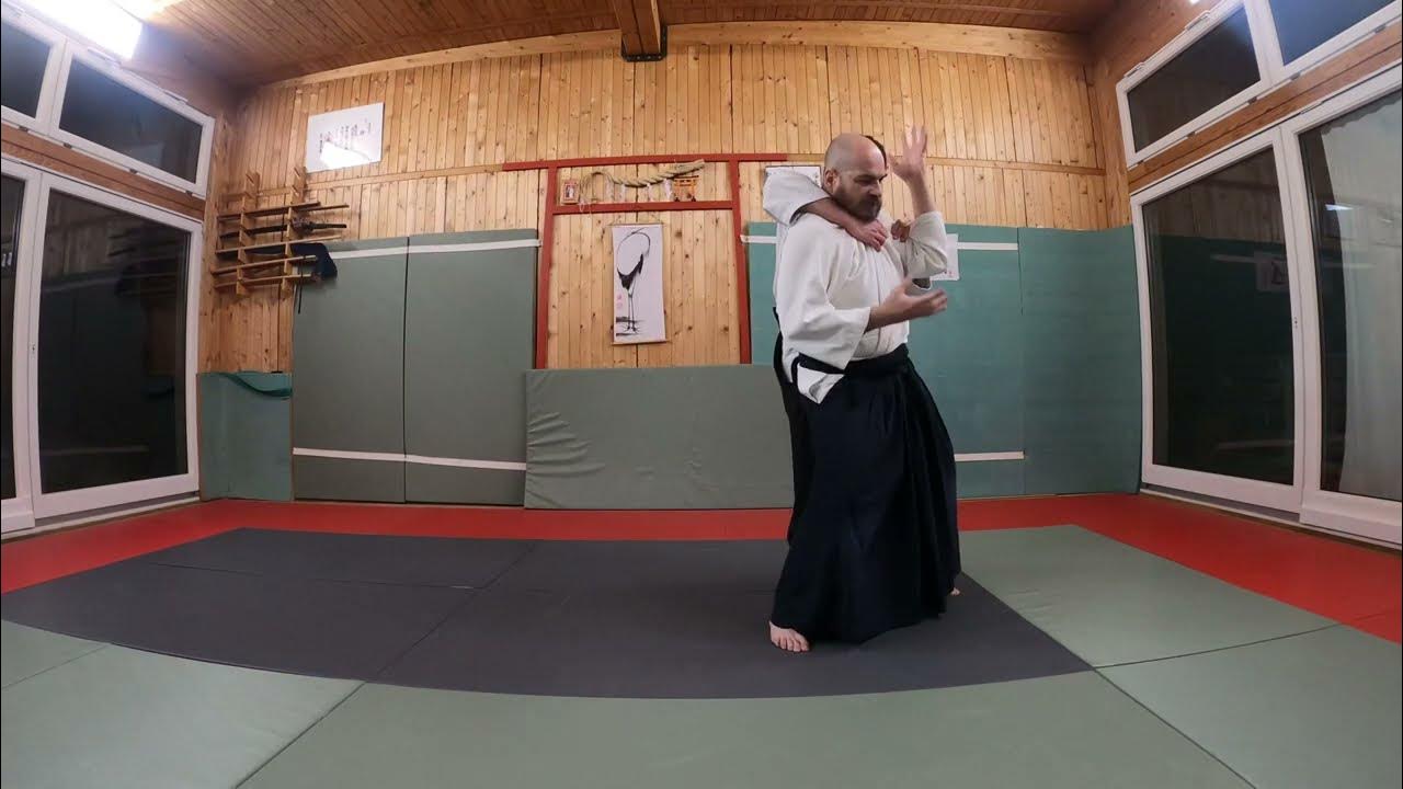 [AIKIDO] Contenir l'étranglement de uke sur Ushiro katate dori
