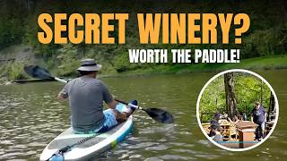 We Paddled to a Secret Winery! (Grand River Adventure)