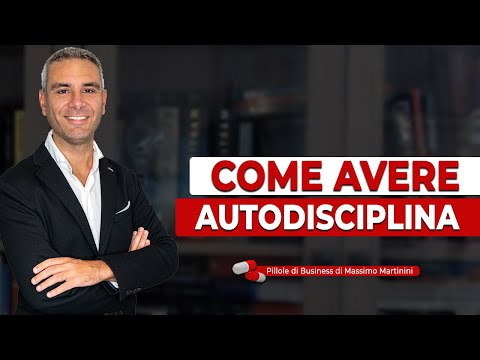 Come avere AUTODISCIPLINA