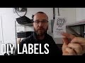 HOW TO MAKE DIY LABELS!!