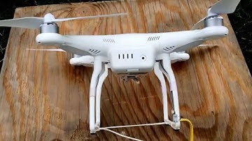 DJI Phantom 2 - Tethered Flying & Post-Repair Tips!
