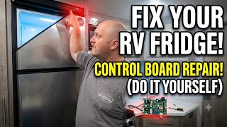 RV Refrigerator Issue Fixed. Saved money by repairing it ourselves. Quick and Easy!