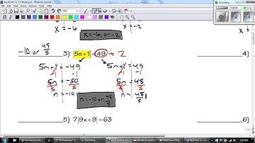 AT Algebra II Unit 3.1-3.3 Review - Video 1