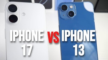 iPhone 17 VS iPhone 13 - (Speed Test, Camera Comparison, Speakers & PUBG)
