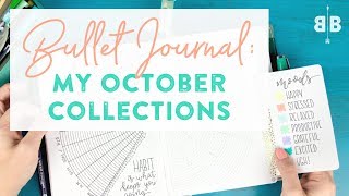 Bullet Journal: My October Collections