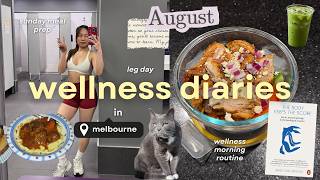 wellness diaries: productive morning routine, leg day, sunday meal prep | days in my life vlog screenshot 4