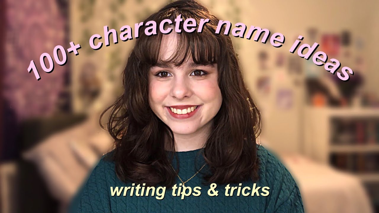 100+ character NAME ideas! (contemporary fiction) - YouTube