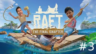 AKU MEMBUAT RADAR DAN MENEMUKAN TEMPAT YANG ANEH...| Raft gameplay #3