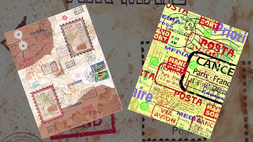 MAIL ART VIDEO | FAUX POSTAGE STAMPS | POSTOIDS