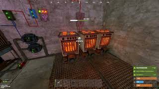 Умные электро печи в RUST. КАК Сделать Электрические Печки С АВТО Включением/Выключением в Раст Rust