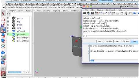 Select Vertex By World Position on Destination (MEL script)