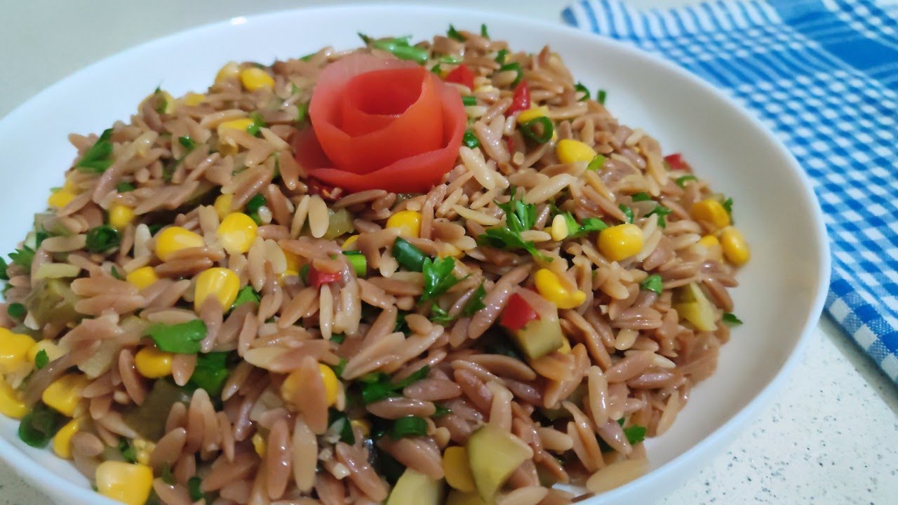 Arpa Şehriye Salatası Tarifi | Gün Salataları | Yemek Tarifleri