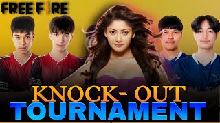 FREE FIRE KNOCK OUT TOURNAMENT DAY-2 LIVE #freefire #nonstopgaming