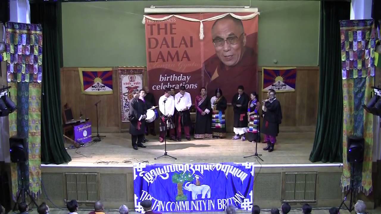 Tibetan National Anthem and Trunkar official ceremonial song by TCB Dance group