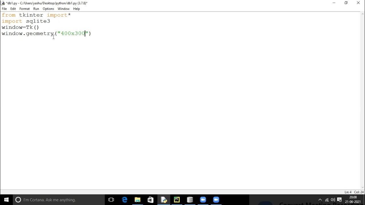sqlite from text box - YouTube