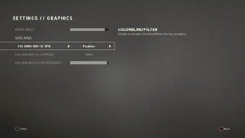 How to enable color blind filter in Cod WW2