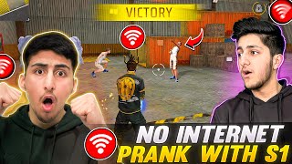 Season 1 No Internet Prank😍🤣+999 - Free Fire India