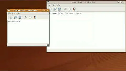 Smooth resizing of Qt 4 applications on Compiz