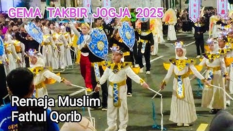 (1) GEMA TAKBIR JOGJA 2025 REMAJA MUSLIM FATHUL QORIB #idulfitri#takbiran2025 @Aswin_ch
