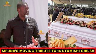 Mimi ndio Sifuna!-Edwin Sifuna's emotional tribute for 16 Utumishi Girls lost in dormitory fire Mimi ndio Sifuna!-Edwin Sifuna's emotional tribute for 16 Utumishi Girls lost in dormitory fire