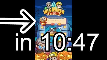 Idle Miner Disco Season 2022 Cat Mine Elite Badge in 10:47