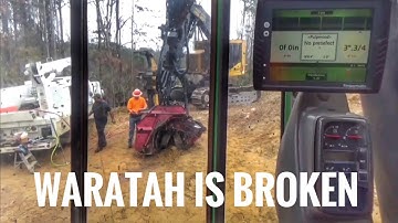 Waratah processor has broke down