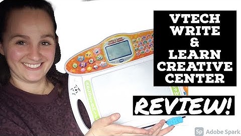 VTech Write & Learn Creative Center Review | Best Writing Toys