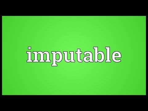 Header of imputable