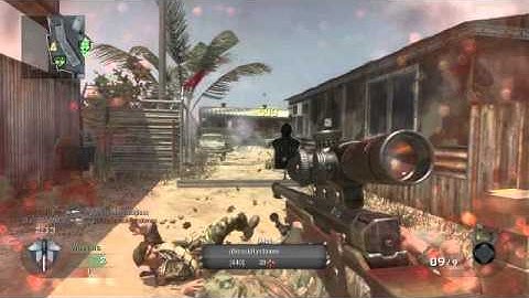 Amazing 360 No Scope in a SnD Game (Firing Range)