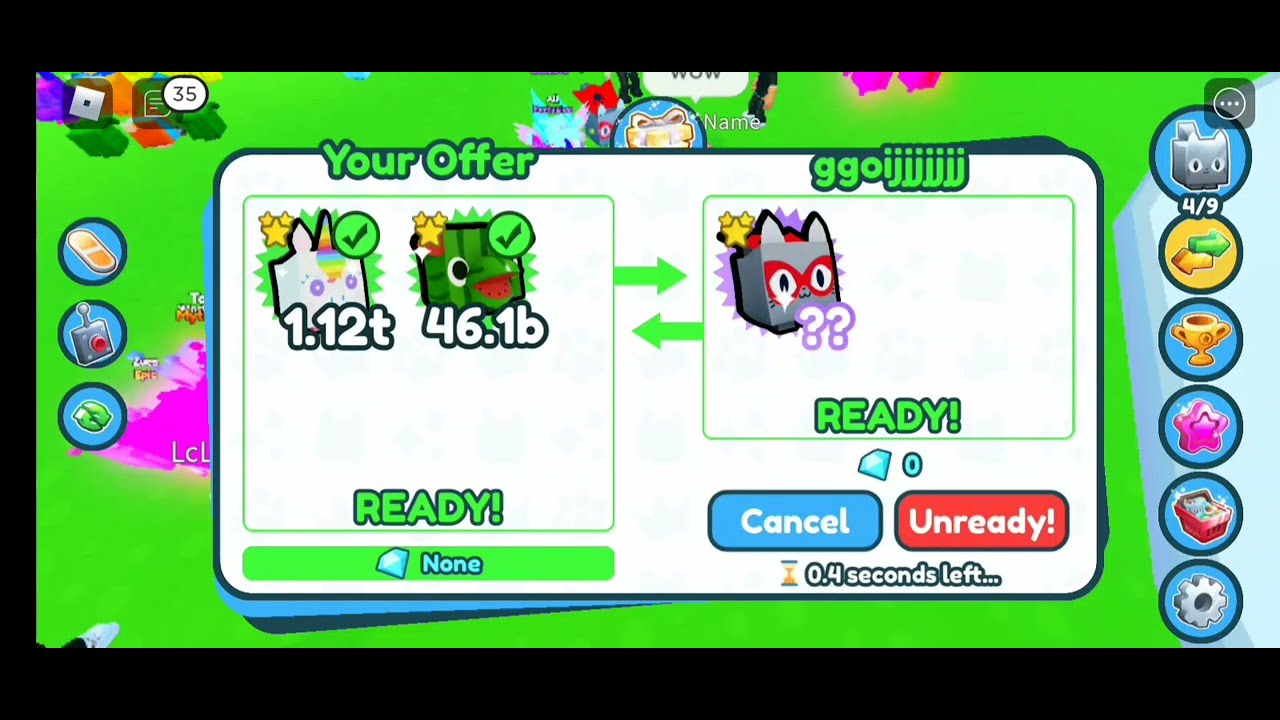 Trading Exclusives for Super Cat Exclusive | Pet Simulator X