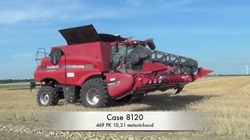 Demotour Case 8120 combine te Flevoland