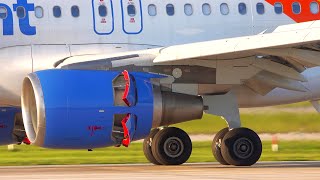 4K Den Hour Plane Spotting At Gerald R. Ford International Airport