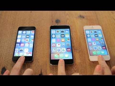 borgoña Costoso observación iPhone SE vs. iPhone 6S vs. iPhone 5S: frente a frente [video] - YouTube