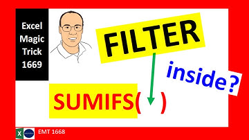 Double OR Logical Tests in SUMIFS Function using FILTER or IF or MMULT. Excel Magic Trick 1669.