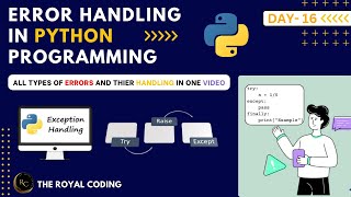 Error Handling in Python | Try Except in Python Programming | Python for Beginners #handling #error