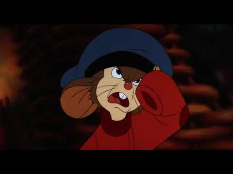 Fievel - Um Conto Americano 1986 - Cena do clássico dublado