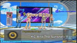 Give It Up - KC and The Sunshine Band (Karaoke)