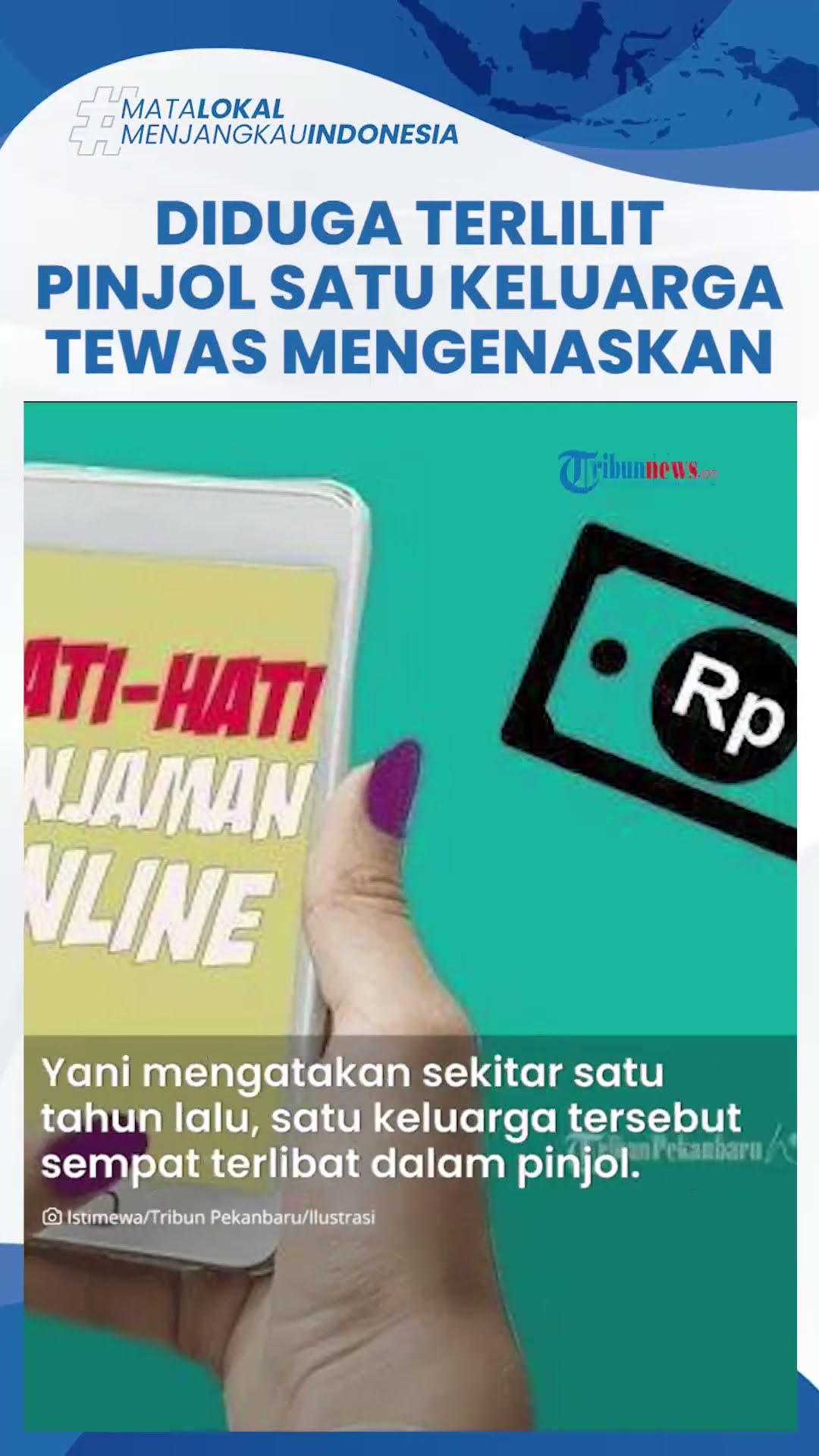 Satu Keluarga di Ciputat Ditemukan Tewas Mengenaskan di Kamar Rumah, Diduga Terlilit Pinjaman Online